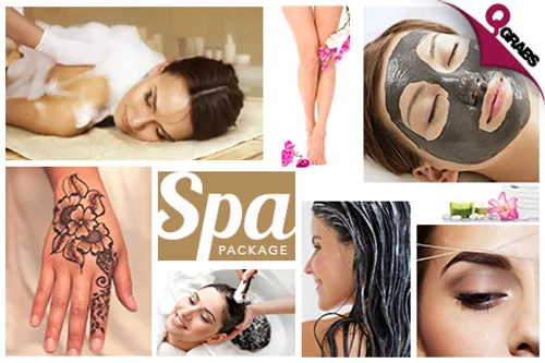 For QR99 Enjoy an Incredible Package with Moroccan Bath, Mud Facial, Hair Cream Mask, Henna Design, Full Leg Halawa Wax, Upper Lip & Eyebrow Threading & More! (QR850 Value)